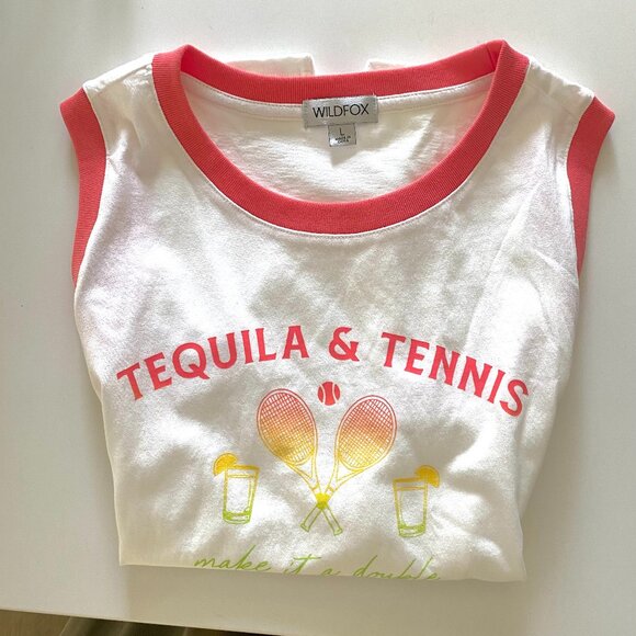 NWT Wildfox Tequila & Tennis Tank - Picture 3 of 8